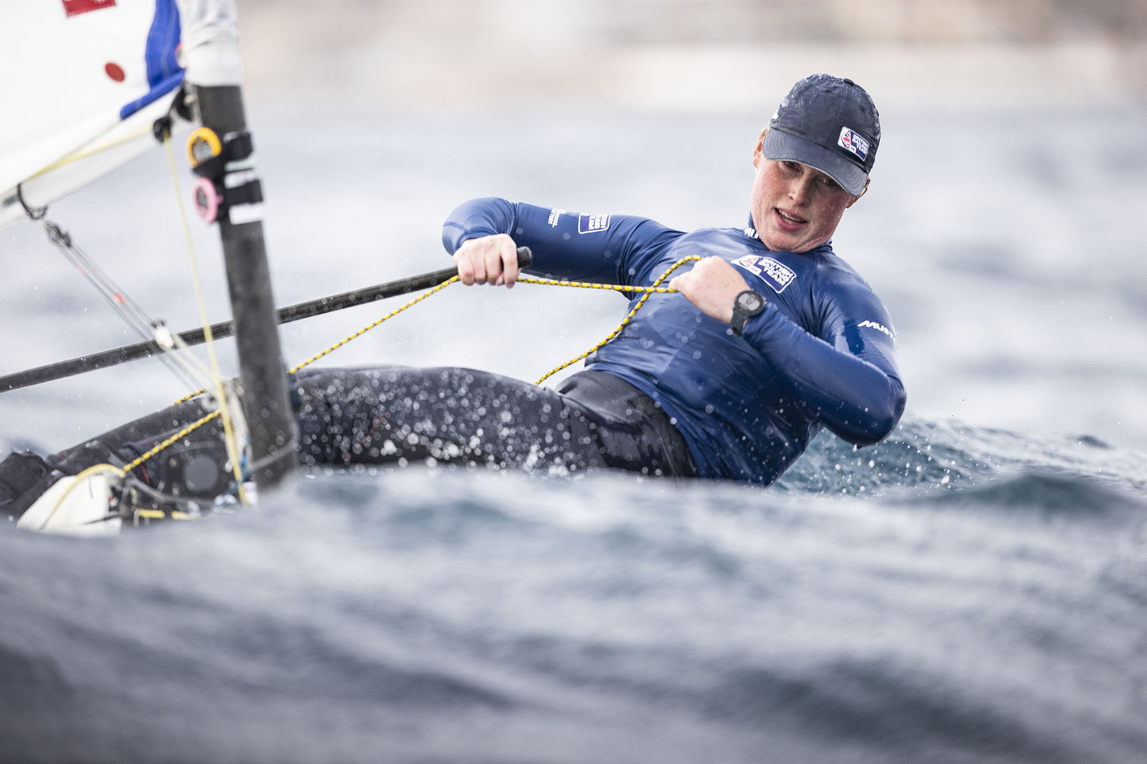 The British Sailing Team's Daisy Collingridge. ©Lloyd Images