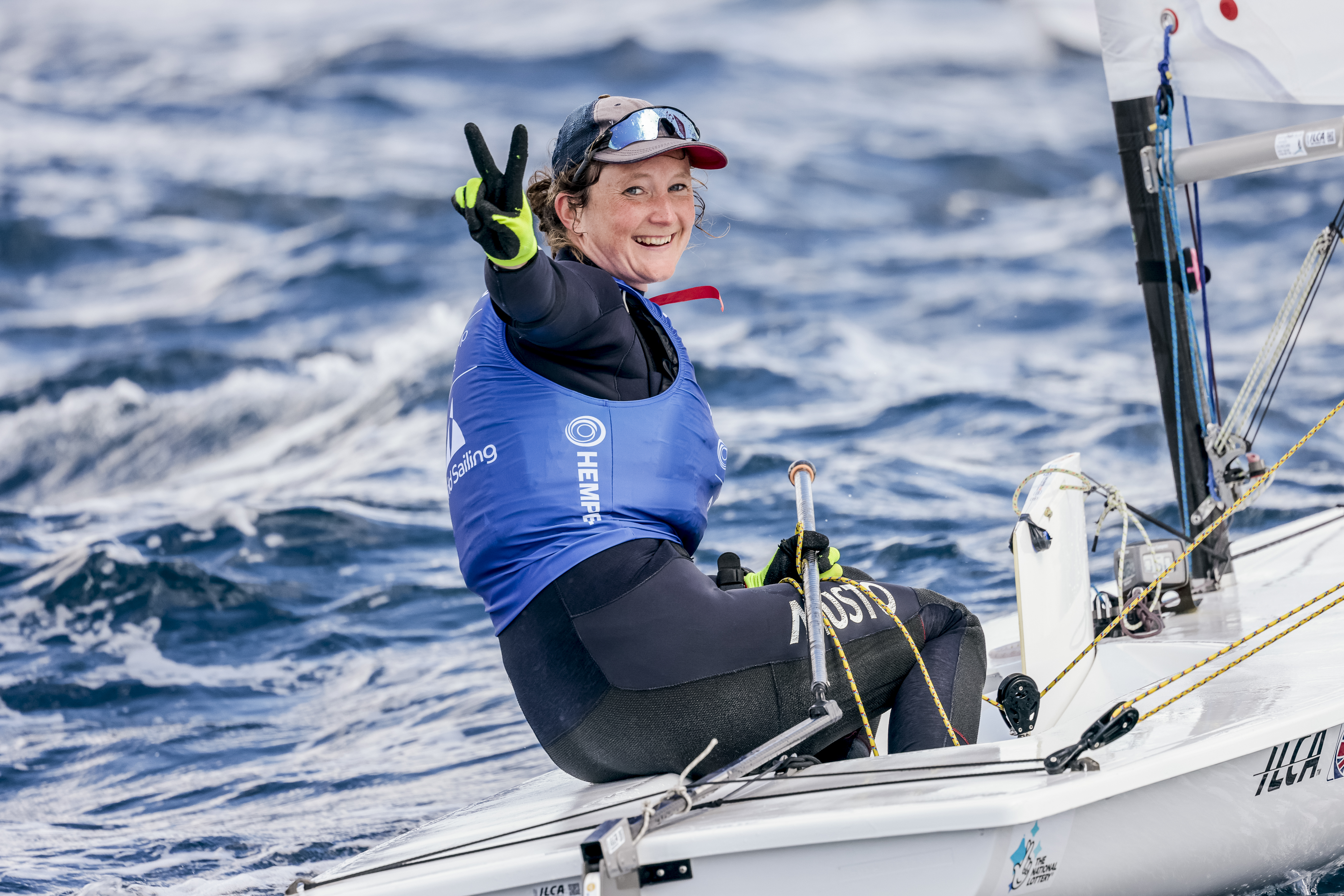 Hannah Snellgrove. ©Sailing Energy