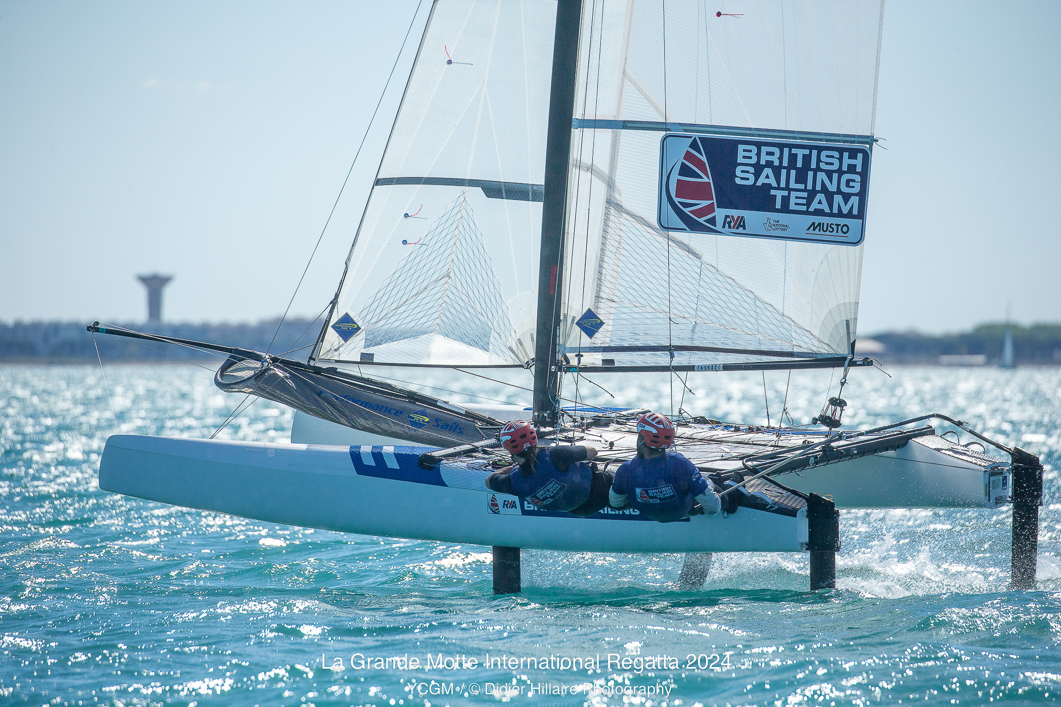 Gimson and Burnet training in La Grande Motte. © Didier Hillaire